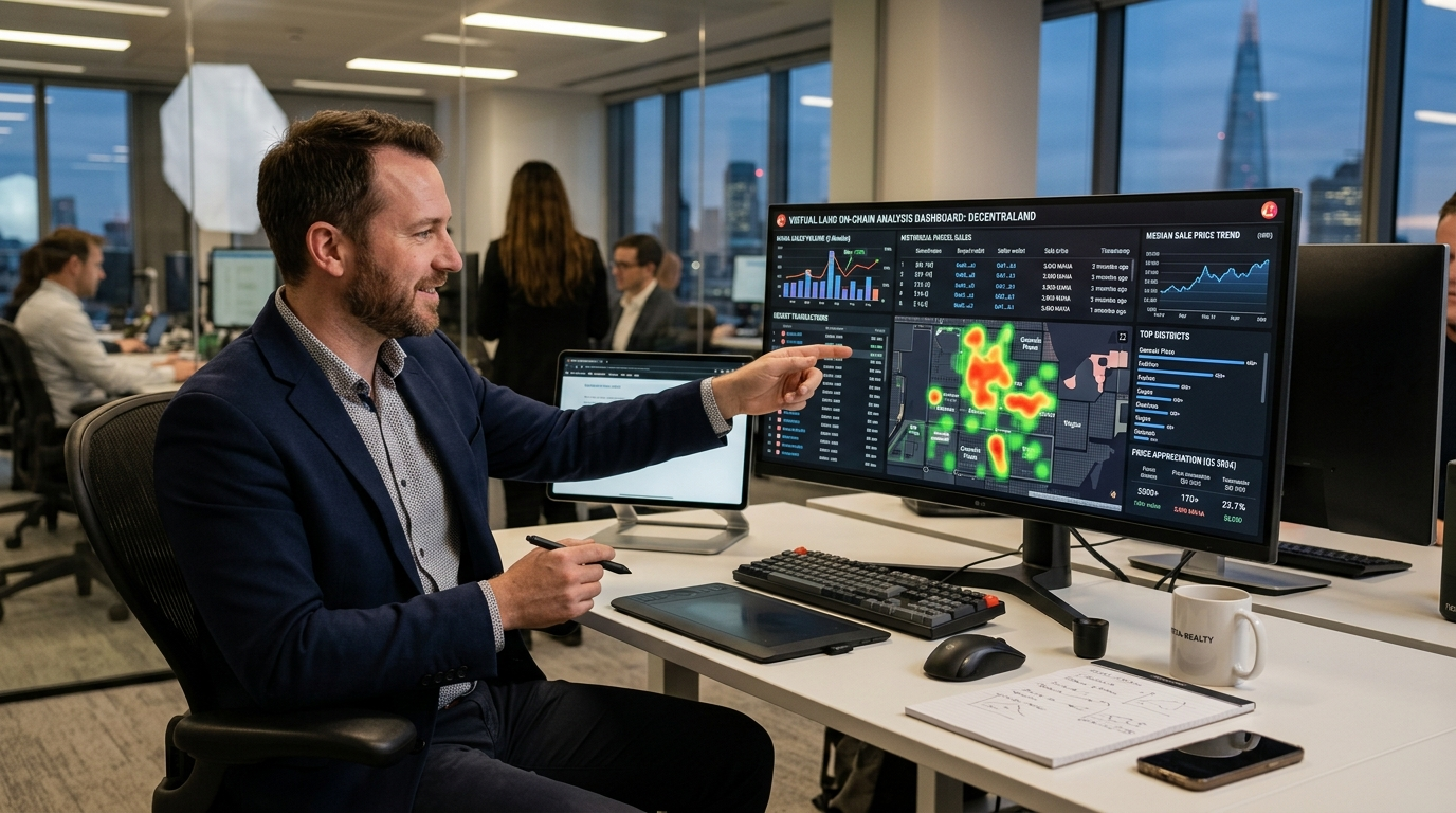 Analyze Virtual Land Trends Using On-Chain Data