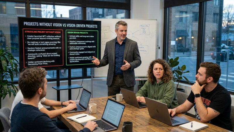 NFT Creators Struggle Vision Without Strategy