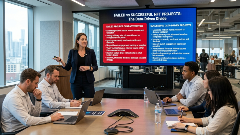 NFT Projects Fail Strategy Without Data Insights
