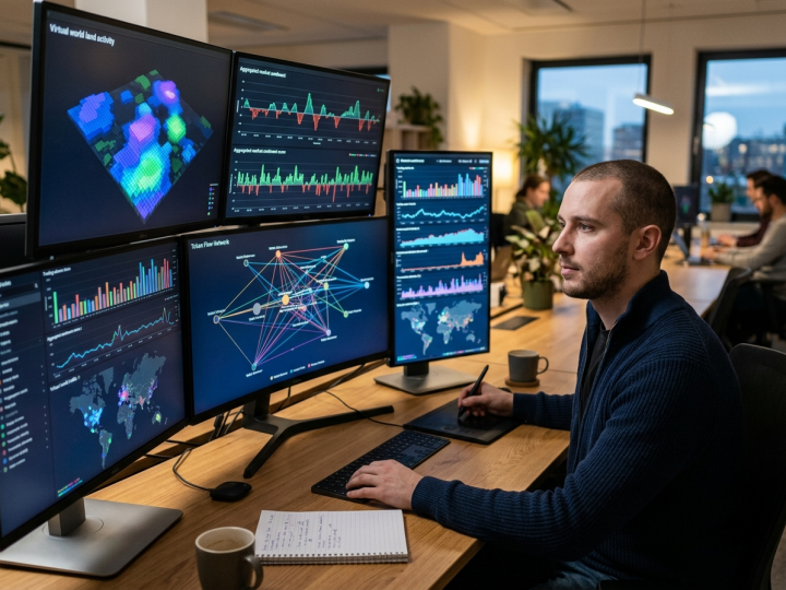 Metaverse Market Sentiment Through On-Chain Signals