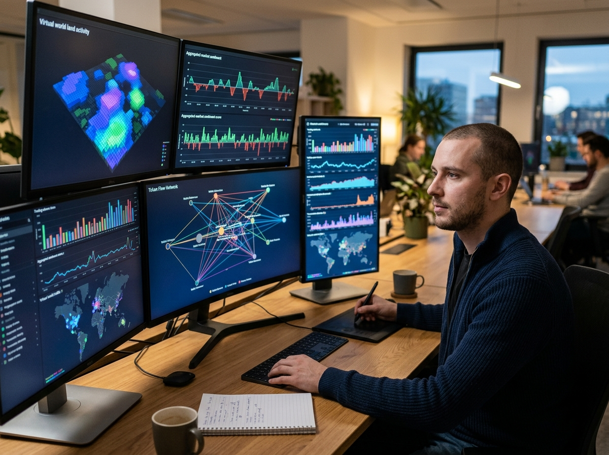Metaverse Market Sentiment Through On-Chain Signals